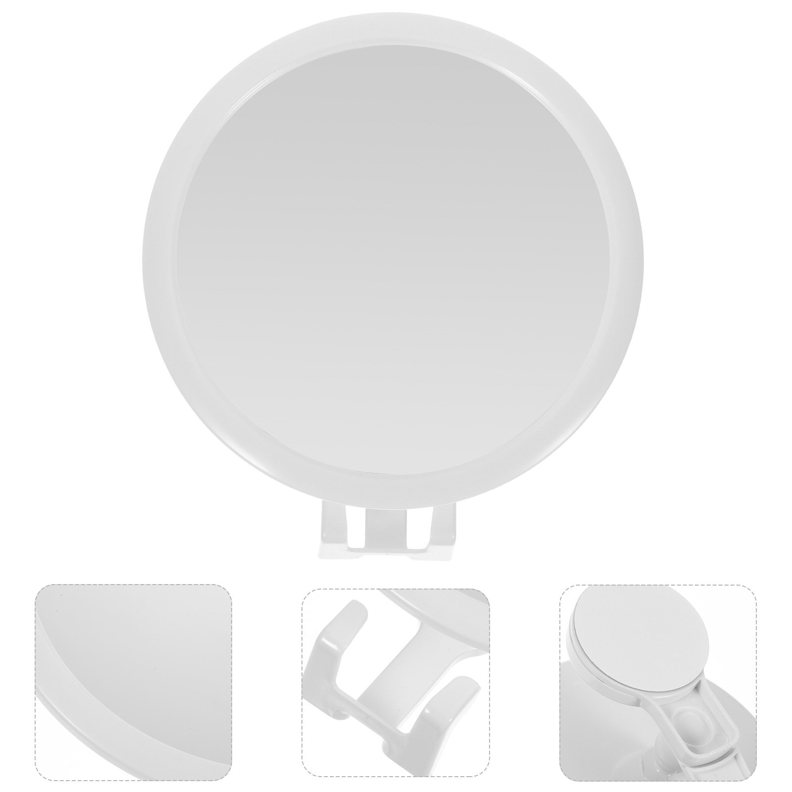 Shaving Mirror Suction - Round Fogless Shower Mirror Suction Cup