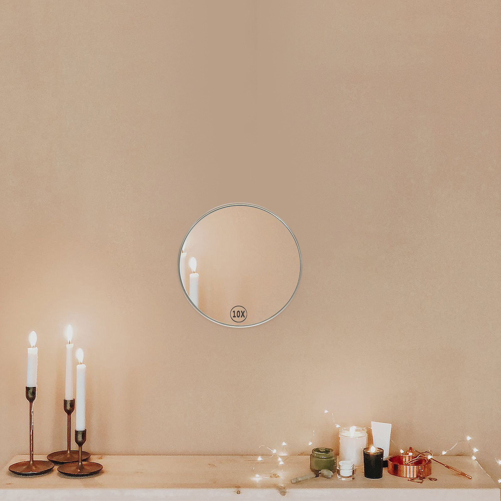 Single Side Magnifying Mirror  - огляд і ціна Shaving Mirror Suction