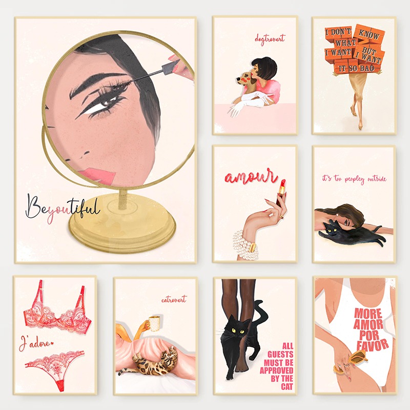 Retro Glam Fashion Magazine Po - огляд і ціна Home Bathroom Quotes