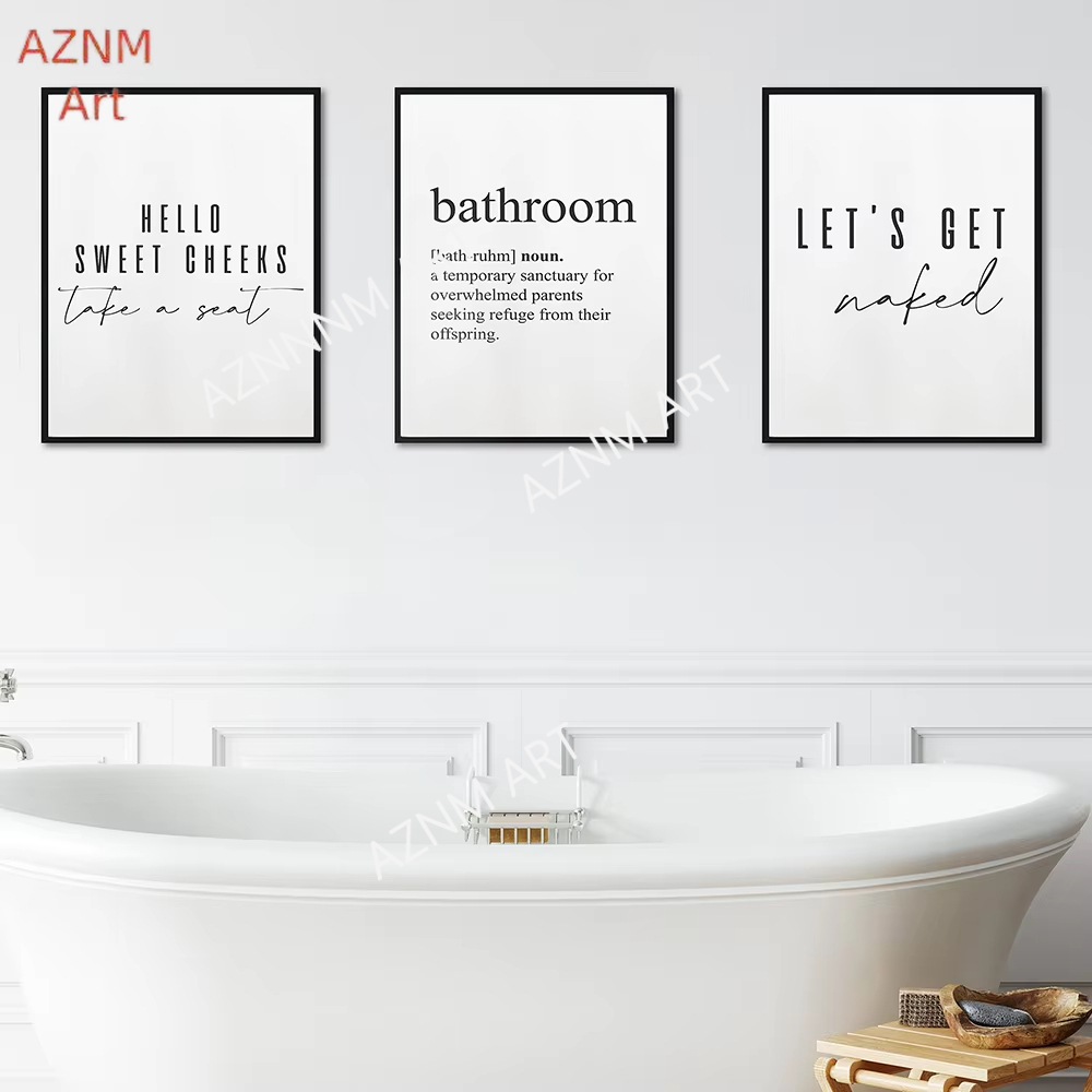 Hello Sweet Cheeks Take A Seat - огляд і ціна Home Bathroom Quotes