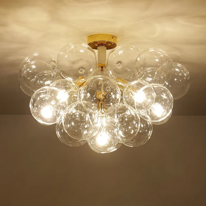 Modern Clear Bubble Ceiling li - огляд і ціна Home Hardware Bathroom Lighting