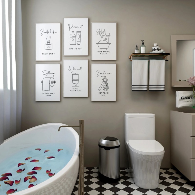 Funny Music Lover Bathroom Hum - огляд і ціна Home Bathroom Quotes