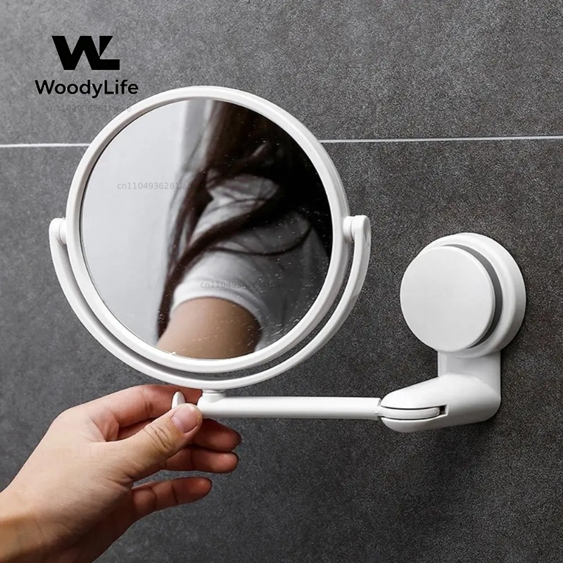 Rotating Plastic Folding Vacuu - огляд і ціна Shaving Mirror Suction
