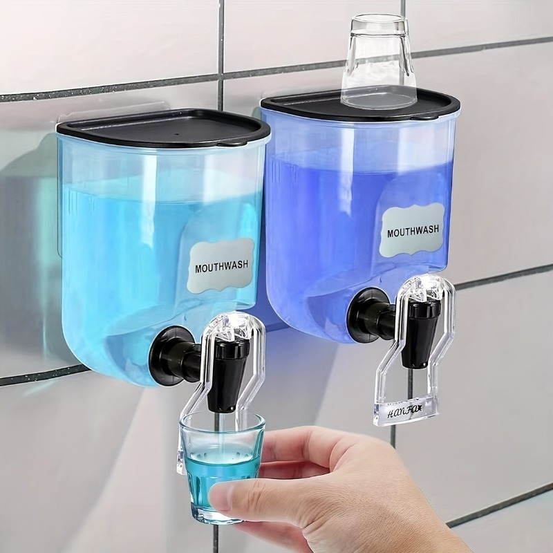 2PCS 600ml Mouthwash Dispenser - огляд і ціна Home Bathroom Freshener