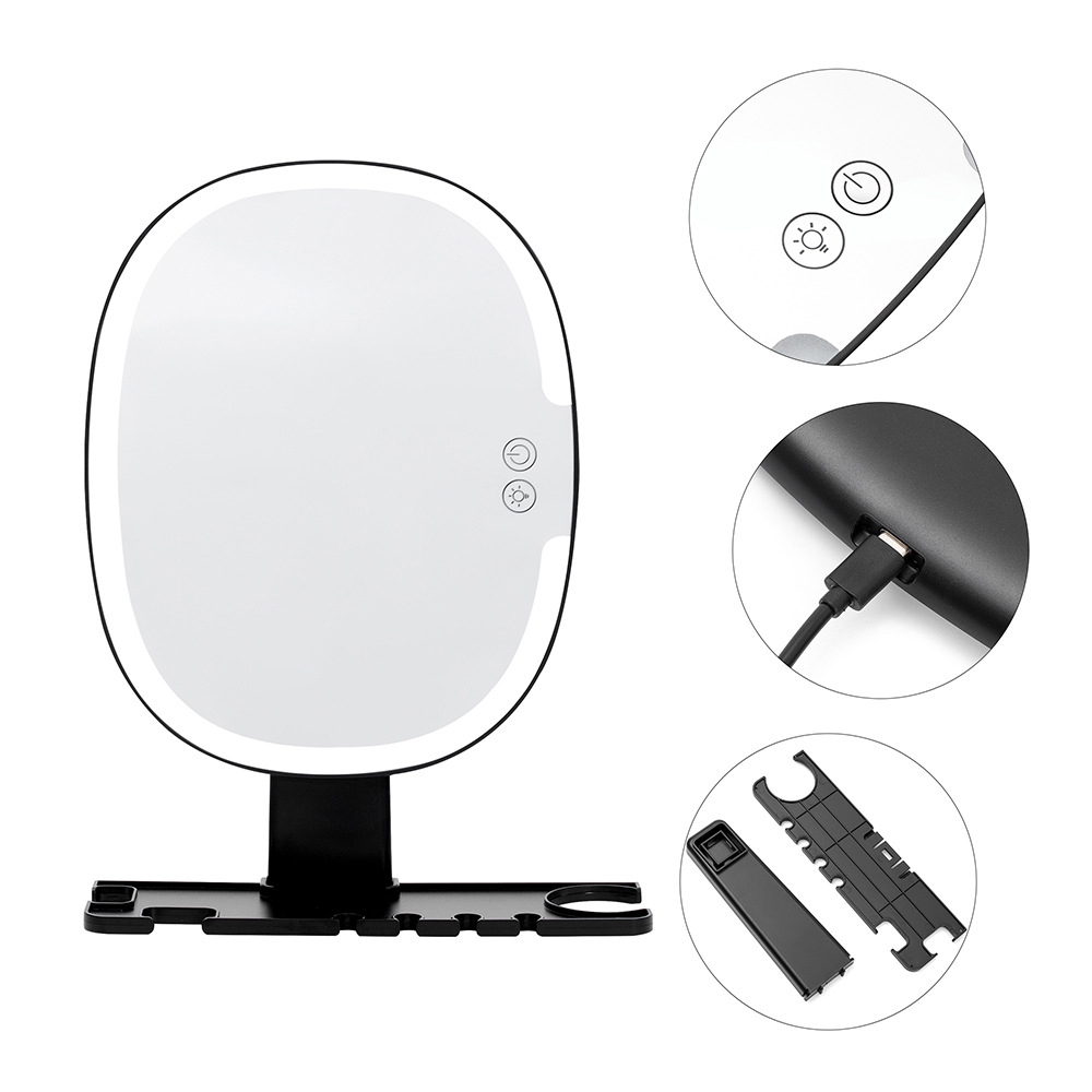 LED Shower Mirror Fogless for  - огляд і ціна Shaving Mirror Suction