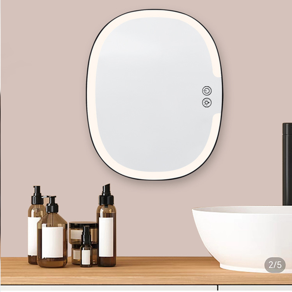 LED Shower Mirror Fogless for  - огляд і ціна Shaving Mirror Suction