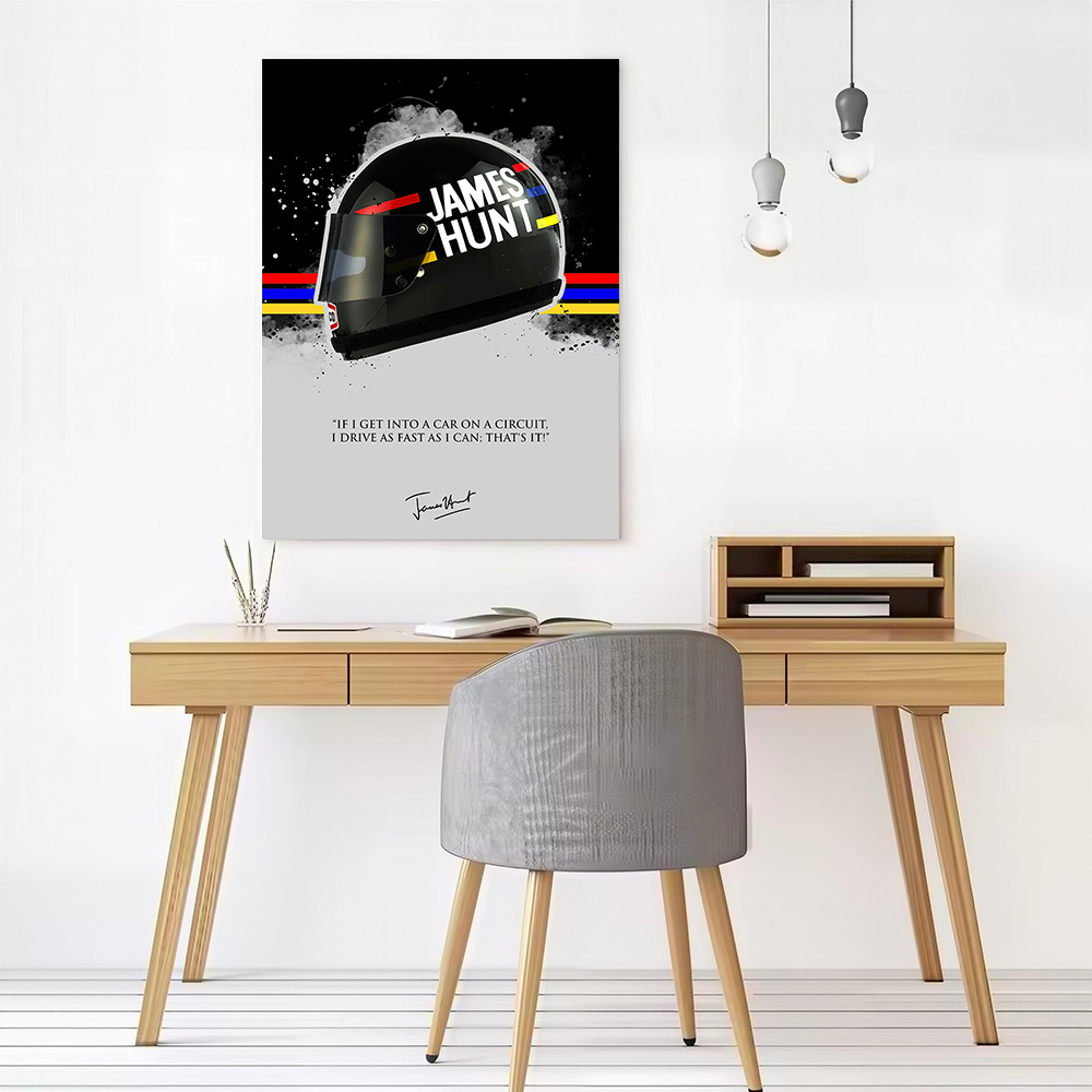 JAMES HUNT Quote Printed Canva - огляд і ціна Home Bathroom Quotes
