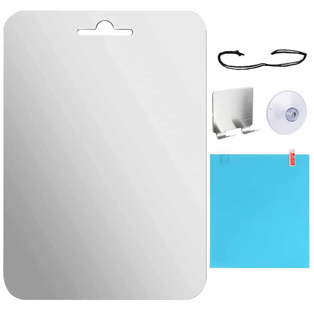 Acrylic Anti Fog Mirror Shower - огляд і ціна Shaving Mirror Suction