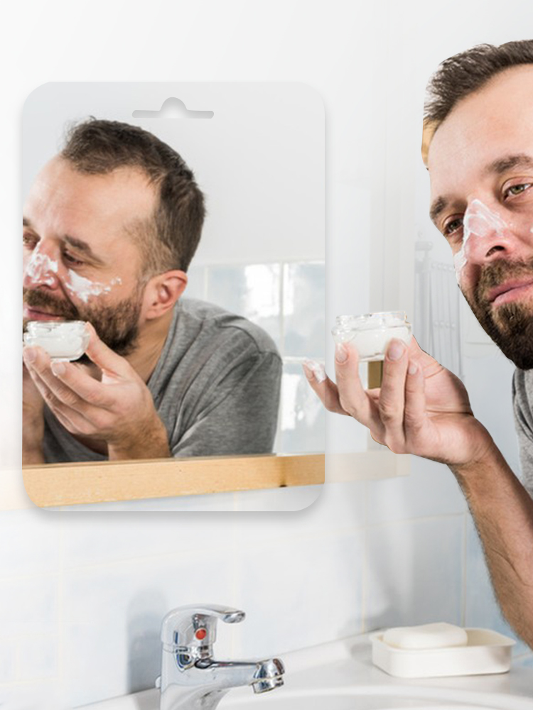 Acrylic Anti Fog Mirror Shower - огляд і ціна Shaving Mirror Suction