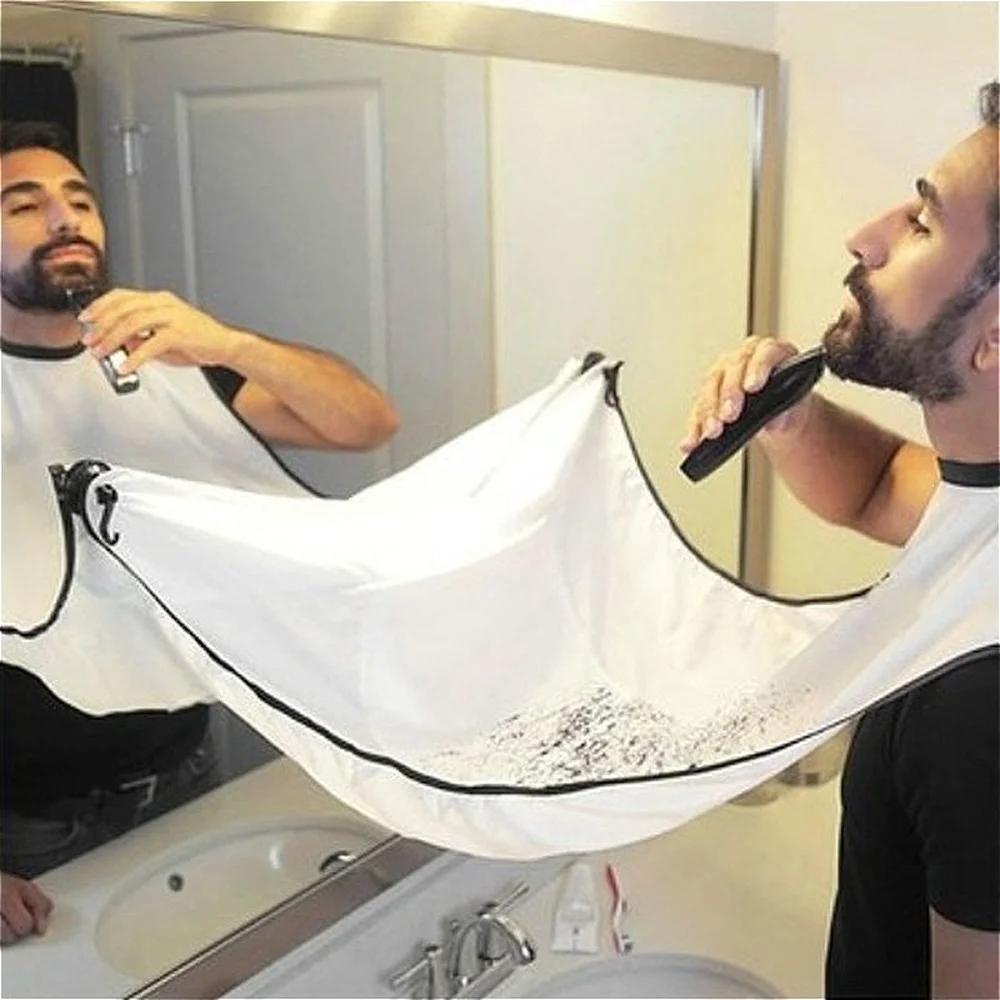 1PC Men Beards Shaving Aprons  - огляд і ціна Shaving Mirror Suction