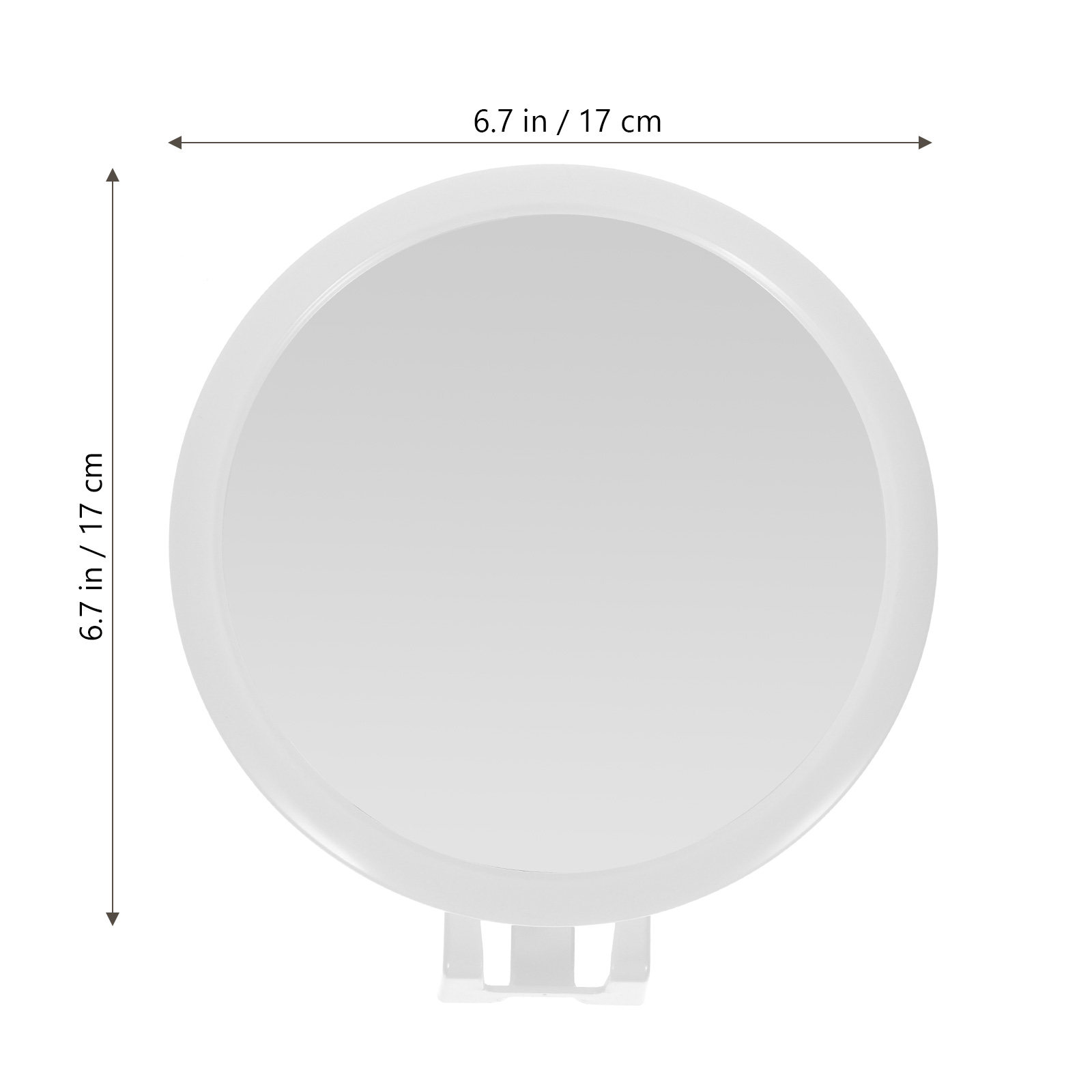 Round Fogless Shower Mirror Su - огляд і ціна Shaving Mirror Suction