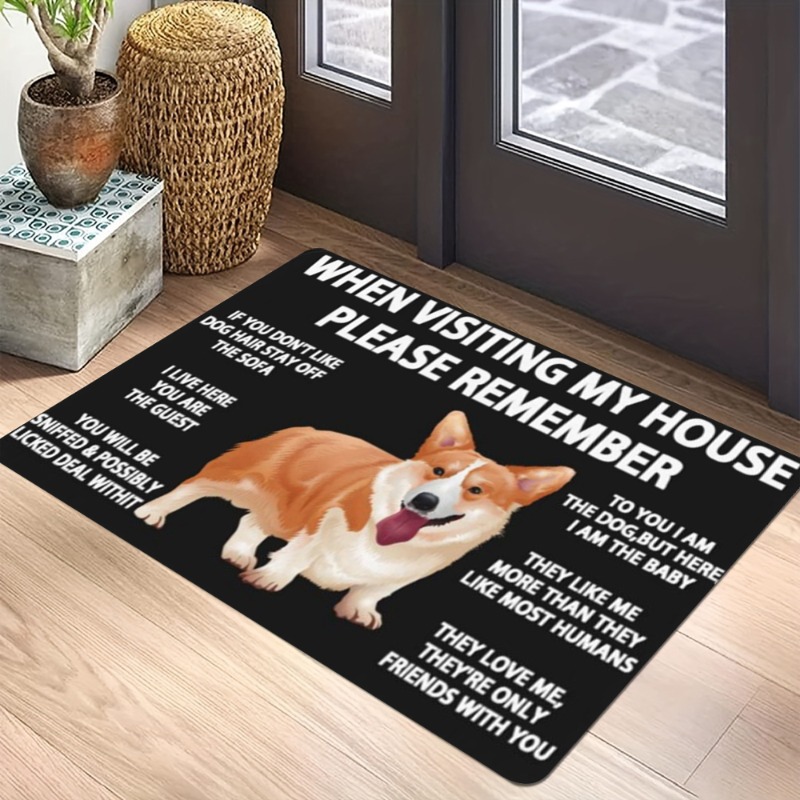 Cartoon Geometric Pet Dog Carp - огляд і ціна Home Bathroom Quotes
