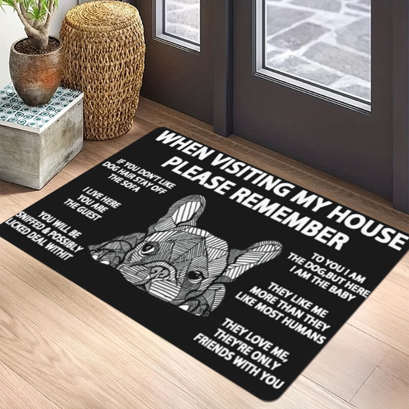 Cartoon Geometric Pet Dog Carp - огляд і ціна Home Bathroom Quotes